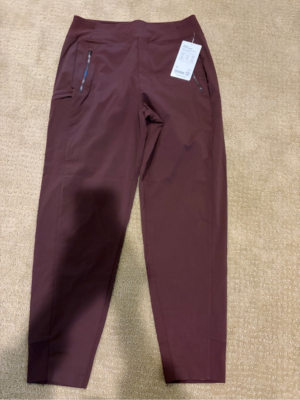 Athleta Women's Ankle Trekkie Pants - Deep Wine